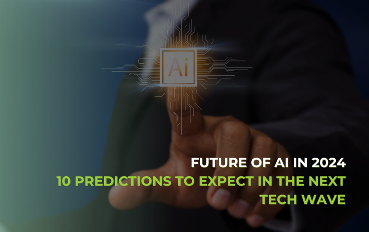 Discover the top 10 bold predictions for AI in 2024, as AI transforms industries with new trends and innovations.