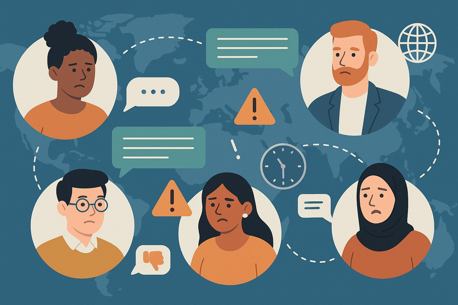 Challenges Faced by Slack-Only, International Teams