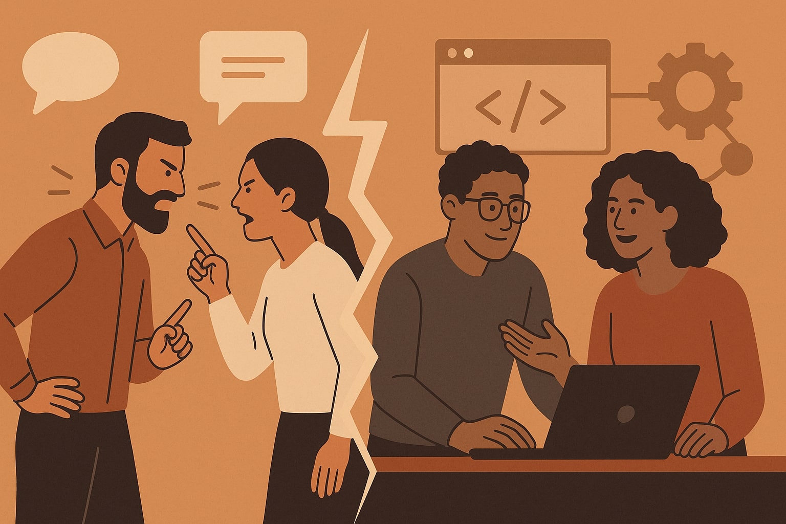 Conflict Management in Software Teams: The Power of Dedicated, Connected Teams