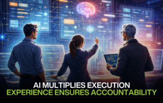 AI Multiplies Execution Experience Ensures Accountability